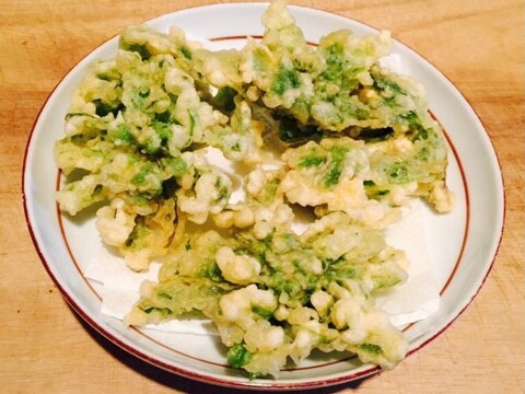 ふきのとうの天ぷら